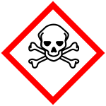 Toxic/Acute toxicity (symbol: Skull and crossbones)