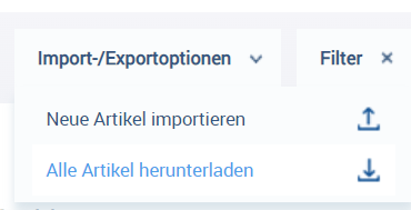 Alle Artikel herunterladen