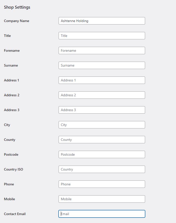 Transglobal Express Magento 2 API