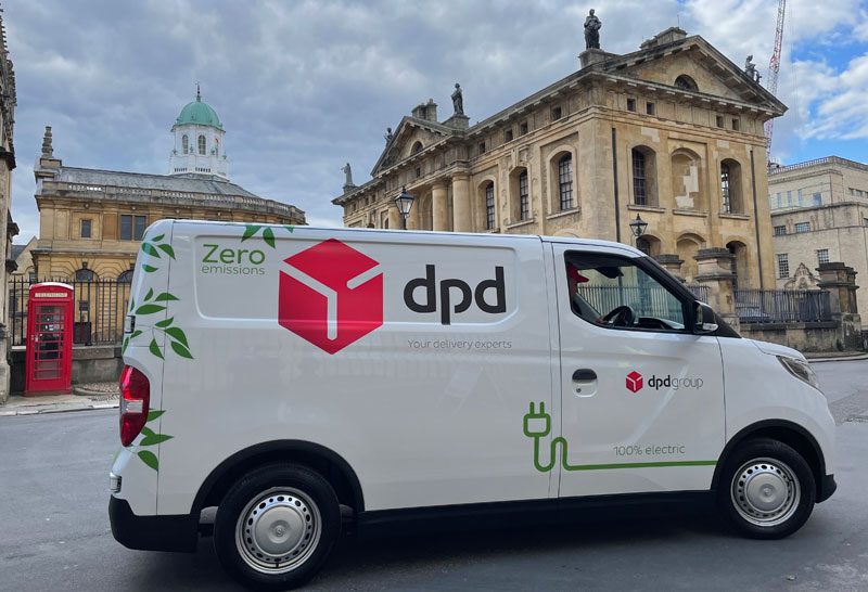 DPD all-electric vehicle