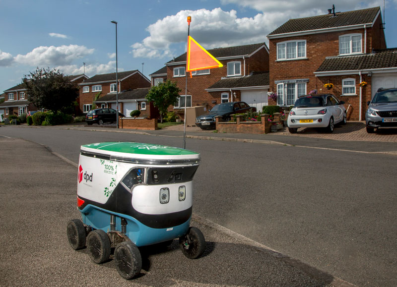 Robby delivery best sale robot